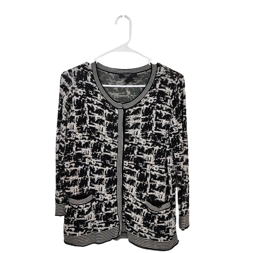 Weekend Max Mara Women's Abstract Jacquard Knit Cardigan Sweater